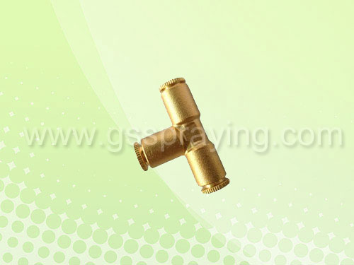 GSQ-Tee Anti-drop high pressure metal quick coupling connectors