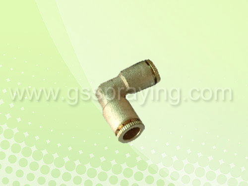 GSQ-Elbow Anti-drop high pressure brass quick coupling connectors